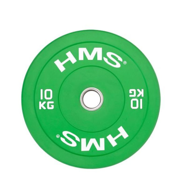 HMS GREEN BUMPER Olimpiskā plāksne 10 kg CBR10 / N/A