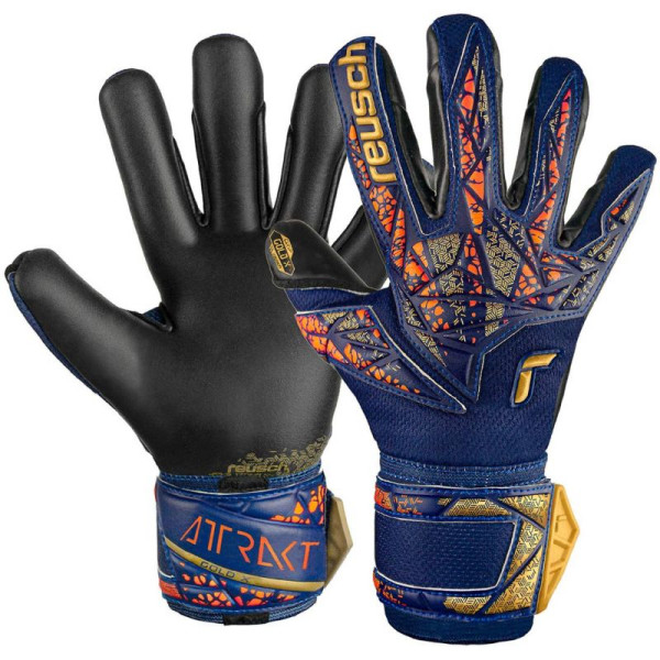 Reusch Attrakt Gold XM vārtsargu cimdi 5470945 4411 / 8.5