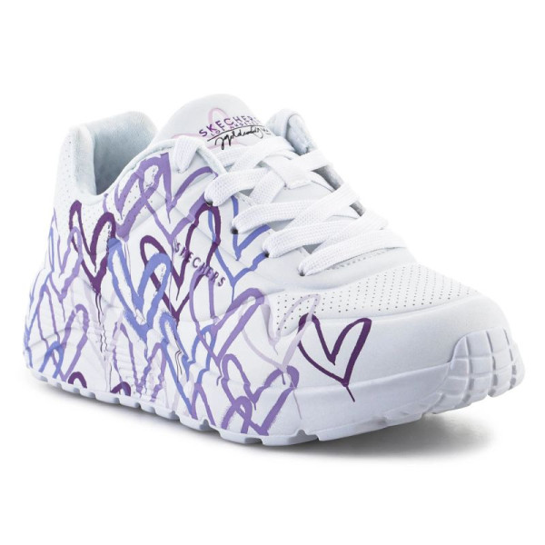 Skechers JGoldcrown apavi: Uno Lite - Spread the Love Jr 314064L-WLPR / EU 28