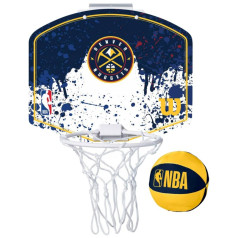 Wilson NBA Team Denver Nuggets Mini Hoop WTBA1302DEN / Vieno dydžio krepšinio lenta