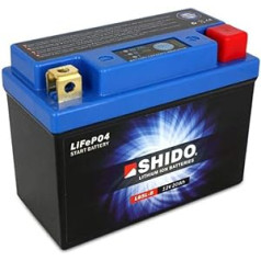 Akumulators 12V 1,6Ah (4AH) LB5L-B litija jonu Shido YZF-R 125 RE061 08-13