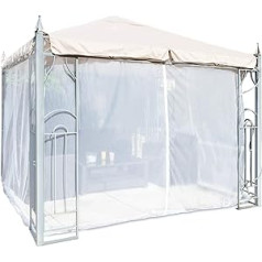 Outdoor Space Mosquito Net for Patios and Gazebos, 300x300, White