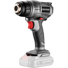 Graphite Cordless heat gun Energy+ 18V, Li-Ion, temperature range 550oC, without battery