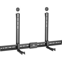 Maclean adjustable soundbar holder, depth 86~155mm, 15kg max., MC-465