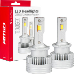 Bulbs LED filaments d2s d2r d4s d4r x allinone canbus 6000k amio-03670