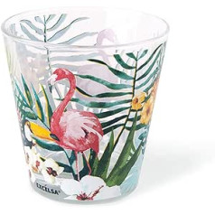 Excelsa Tropical Glass ūdens glāzes, komplektā pa 6