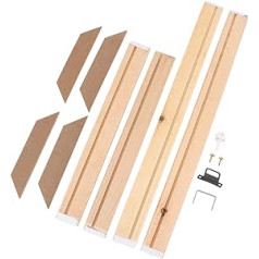 FAVOMOTO Canvas Wooden Painting Wooden Frame Wooden Painting Stretcher Frame for Gallery Oil Painting Poster Accessories 1 Set 25x35cm