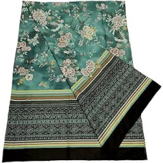 Bassetti Foulard Pallanza V2 9324046 Maco Satin Cotton 270 cm x 270 cm zaļa