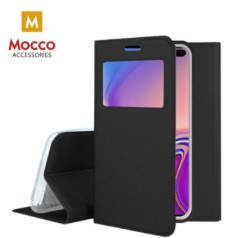 Mocco Smart Look Magnet Book Case Grāmatveida Maks Ar Lodziņu Telefonam Samsung G975 Galaxy S10 Plus Melns