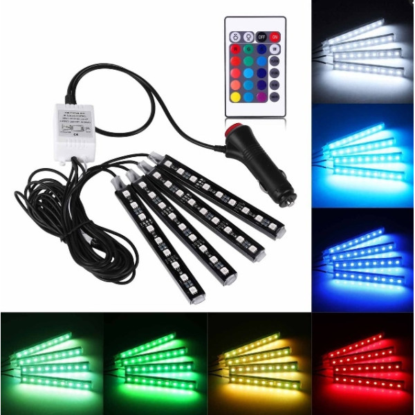 ZD65A Iekšējais apgaismojums rgb4x9led