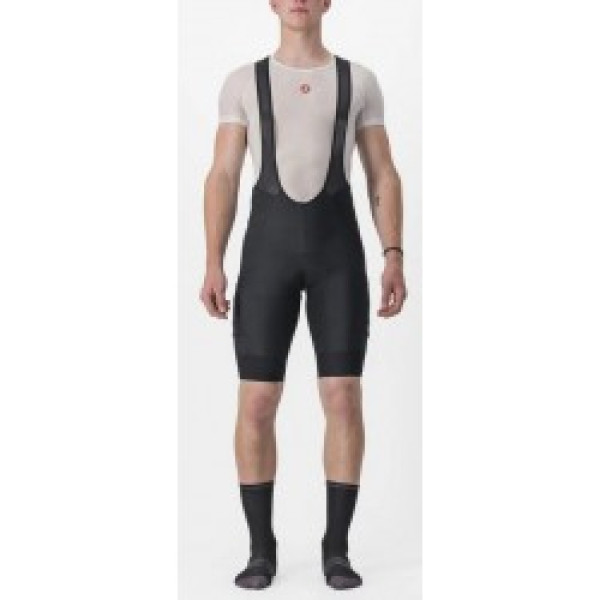 Velo šorti UNLIMITED CARGO Bibshort L Black