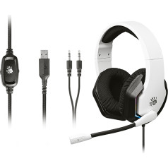 A4TECH Bloody G260p USB+AUX3.5 White RGB headphones