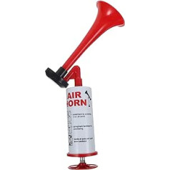 Sosoport 5gab jūras makšķerēšanas līnijas trokšņu veidotājs balsti Horn Air Horn Cheering Horn Prop rokas balons ar gaisa ragu gaisa ragu, pārnēsājama rokas ierīce puse rokas sūkņa signāla akumulators Handy Para