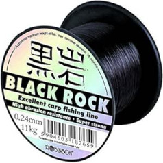 Robinson Black Rock Carp Fishing Line Monofilament 600 m Spool (0.24 mm / 11 kg)