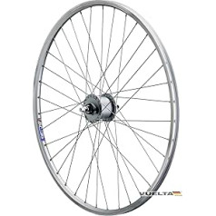 Shimano Dynamo DH3N20 velosipēda priekšējais ritenis 28 collas sudraba krāsā