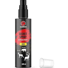 Black Fire - Spray ® Spray Booster aromāts mežacūkām, briežiem un briežiem, Booster, 100 ml pudele, anīsa aerosols Secret Spray - palieliniet savas izredzes gūt panākumus medībās