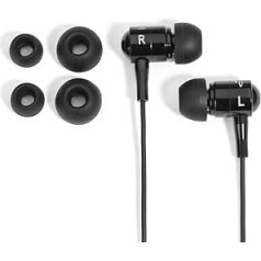 Halo Headbands Rhythm Short Headphones, melnas