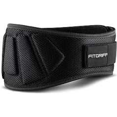 Fitgriff® svara celšanas josta V1, fitnesa josta kultūrismam, svarcelšana, krosfita treniņi, sievietēm un vīriešiem