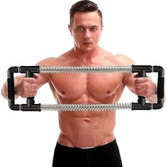 GoFitness Push Down Bar Krūškurvja trenažieris Fitnesa aprīkojums mājas spēka treniņiem Sporta aprīkojums krūškurvja muskuļiem, rokām, pleciem, vēderam, mugurai - mājas trenažieru zāles aprīkojums krūškurvja paplašinātāju treniņiem