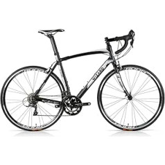 Wizard Spark 2.5 Shimano Claris alumīnija šosejas velosipēds 28 collu 16 ātrumi RH 48 cm melns