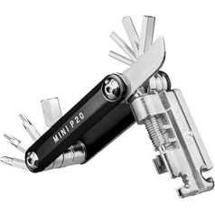 Topeak Mini P20 Multi Tool - melns