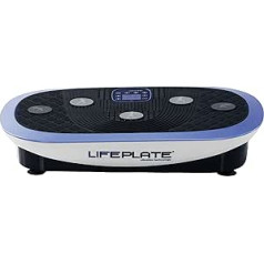 MAXXUS Lifeplate 4.0 vibrācijas plāksne — 3D vibrācijas, kluss motors, ar LCD displeju, tālvadības pults rokassprādze, treniņu lentes un vingrojumu plakāts, 100 kg — fitnesa aprīkojums mājām, fitnesa treniņi