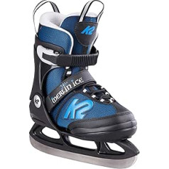 K2 Boys Merlin Ice, Black-Blue Skates