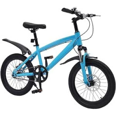 18 collu bērnu kalnu velosipēds, bērnu MTB zēniem un meitenēm augumam no 4,1 līdz 4,59 pēdām, bērnu velosipēds ar Shimano 7 pakāpju pārnesumiem