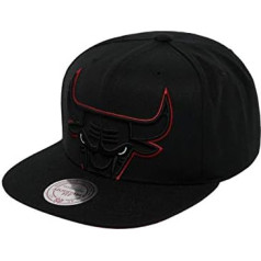 Mitchell & Ness BH72Q2 Snapback Cap Chicago Bulls Black