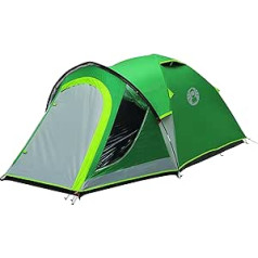 Coleman Tent Kobuk Valley 4, 4 Man Tent Blackout Bedroom Technology, Festival Essential, 1 Bedroom Family Dome Tent, 100% Waterproof Camping Tent Sewn in groundsheet