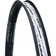 Spank sp-rim-0163-black rim velosipēds unisex pieaugušais, melns