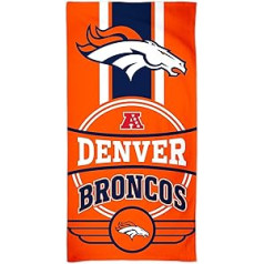 Wincraft NFL vannas dvielis Denver Broncos Logo pludmales dvielis 150 x 75 cm