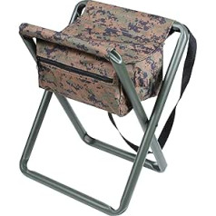 Rothco Deluxe Stool with Pouch - Woodland Digital Camo