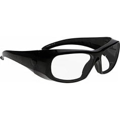 75mm Lead X-Ray Glasses Eye Protection Retro Classic Economical (Black)