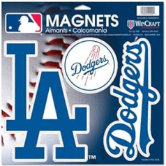 Wincraft MLB Los Angeles Dodgers vinila magnēts 18778014 28 x 28 cm