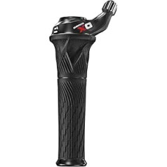 SRAM unisex pieaugušo twist grip shifter Grip Shift X.0 1, sarkans, viens izmērs