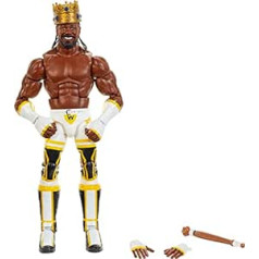 WWE Elite Action Figūras, King Woods Figūra ar piederumiem, Kolekcionāra dāvanas