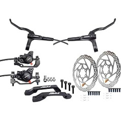 JGbike Shimano MT200 MTB hidraulisko disku bremžu komplekts kalnu velosipēdam MTB XC Trail, E-bike, Fat Bike, labākais mehānisko disku bremžu jaunināšanas komplekts