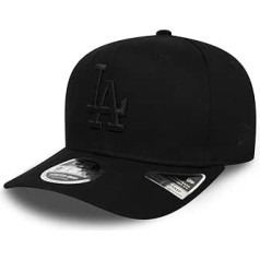 New Era — MLB Los Angeles Dodgers Tonal Black 9Fifty Stretch Snapback vāciņš — melns