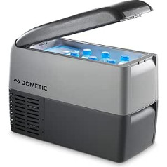 Dometic CoolFreeze CDF 26, pārnēsājams elektriskais kompresora dzesētājs / saldētava, 21 litrs, 12/24 V automašīnai, kravas automašīnai vai laivai ar akumulatora monitoru