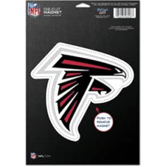 NFL Atlanta Falcons 83699010 die Cut logotipa magnēts, mazs, melns no WinCraft