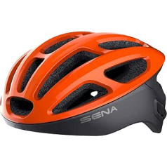 Sena R1 Smart velosipēda ķivere, oranža