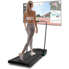 Bluefin Fitness Kick Lite Walking Pad | Foldable Treadmill for Under Desk | Perfect for Home and Office | App Connectivity & 1-8 km/h Speed