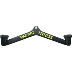 MARSAFIT Mājas Trenažieru zāle Fitnesa Airēšana T-stieņa V-stieņa skriemelis Mašīnas Piederumi Bicepss Curl Triceps Lat Pull Bar Atpakaļ Spēka treniņš Rokturis Satvērējumi Lat Pull Bar Preses vingrinājumi