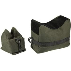 Hihey Forefoot Cushion 2 Pieces Outdoor Shooting Support Bag Sports Sandbag for Photography Hunting (Army Green)