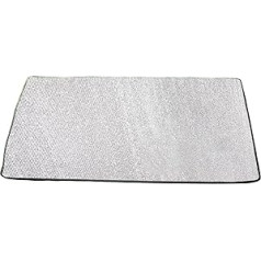 Aluminium Foil Sleeping Mattress, Camping Mat, Lightweight, with Storage Bag, Foldable Insulation, Tent Mat, Foam Sleeping Mat for Outdoors, 200 cm x 150 cm x 0.8 cm