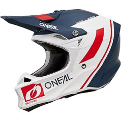 O'Neal 10 SRS Hyperlite Flow Helmet Blue/White/Red, MD