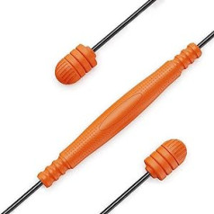 Fitness Swing Bar Pilates Bar Pārnēsājams Jogas Nūja Fitnesa Stienis Daudzfunkcionāls Treniņstienis Tremor Elastīgā Stieņa Muskuļu Vibrācija Stimulē Dziļu Muskuļu Vitalitāti Piemērots Fitness LioyuhGT
