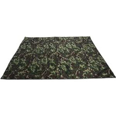 Nikou Camping Tarp Camouflage Waterproof Camping Shelter Tent Tarp Movable Lightweight Rain Cover Mat for Outdoor Picnic Camping (Size : 3 x 2.9M)