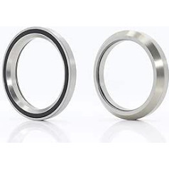 DINGGUANGHE-CUP Thin Wall Bearing ACB52H8 Bicycle Headset Bearing Cover 52x40x8mm 45/45 Degree Chrome Steel Tapered Upper Lower ACB Bearing Tapered Parts Repair Ball Bearings